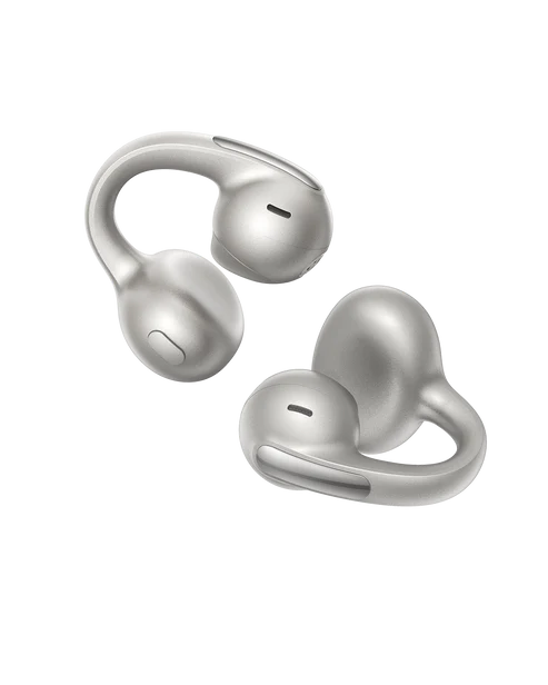 Baseus Bowie MC1 Pro Open-Ear True Wireless Earbuds – Titanium [D]-  سماعة بيسوس - بلوتوث - كفاله 12 شهر