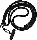 PLAZ Series Cross-body Phone Strap  black [H] خيط علاقة - يمكنكم اختيار مع كفر شفاف او بدون كفر