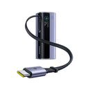 Baseus EnerGeek GR11 Power Bank with Retractable Cable 20000mAh 145W [D] بطارية متنقلة - بيسوس - سعة 20000 - عدد 1 سلك شاحن تايب سي - شاشة رقميه - قوة 145 واط - كفالة 24 شهر