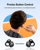 Baseus Bass BC1 Open-Ear TWS Earbuds – Black [D]-  سماعة بيسوس - بلوتوث - كفاله 12 شهر