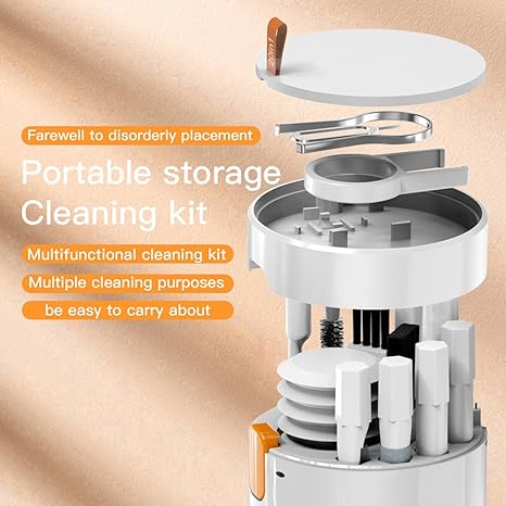 20 in 1 Multi-Functional Portable Electronic Cleaning Kit - عدة تنظيف - متعددة الاستخدامات - 20 في 1