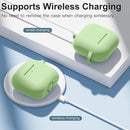 Clip AirPods 4 - 2024 Silicon Case - Matcha Green - كفر حماية - سماعة ابل ايربودز 4 - 2024