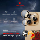 Liberty Guard Camera Lens With Installation Kit 16Pro/ProMax -  Desert Titanium - حماية لعدسة كاميرا الهاتف - حبات