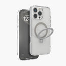 Levelo Verona Case for Apple iPhone 16 Pro / 16 Pro Max - Clear - كفر حماية عالية - ليفيلو - ماغ سيف مع ستاند