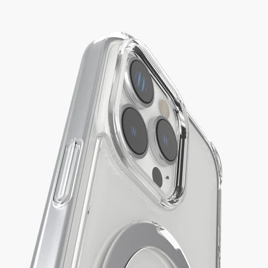 Levelo Verona Case for Apple iPhone 16 Pro / 16 Pro Max - Clear - كفر حماية عالية - ليفيلو - ماغ سيف مع ستاند