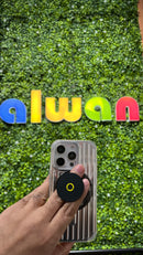 Baseus MagPro Series II Magnetic Ring Phone Holder - Black [D] - مسكة دائريه مغناطيس وستاند + ماغ سيف