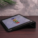 Magi Series Case for iPad With Apple Pencil Holder & Auto Sleep Wake - Black - كفر ايباد حماية عالية - مكان للقلم - اكثر من وضعية للاستاند