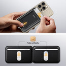 UGREEN Magnetic Wallet with Stand - Black [b] - محفظة ومسكة مغناطيس - ماغ سيف - يوجرين