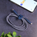 Energea Flow USB-C To Lightning Cable 1.5M - Blue [B] سلك شحن ايفون تايب سي - انيرجيا - طول متر ونصف - كفالة 5 سنين
