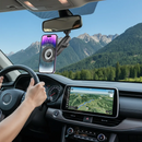 Green Lion DRIVE MAG - Mirror Phone Holder - Black - ستاند سيارة - جرين لاين - ماق سيف