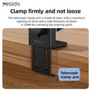 Yesido Travel Holder (C298) – Black - ستاند للسفر والرحلات - ماغ سيف - متعدد الاستخدام - مناسب لجميع انواع الاجهزة