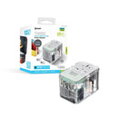 XPower TA65C 65W 5 Ports GaN PD Travel Adapter [A] - بلاك حائط شحن دولي - 5 فتحات للشحن - 4 فتحات تايب سي + 1 فتحة يو اس بي - قوة 65 واط - كفالة 12 شهر