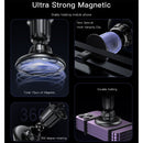 YESIDO C156 Universal 360 Degrees Adjustable Magnetic Suction Car Air Vent Phone Holder - ستاند سيارة - فتحة تكييف - ماغ سيف - مناسب لجميع انواع الاجهزة
