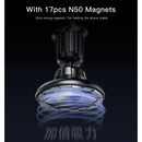 YESIDO C156 Universal 360 Degrees Adjustable Magnetic Suction Car Air Vent Phone Holder - ستاند سيارة - فتحة تكييف - ماغ سيف - مناسب لجميع انواع الاجهزة