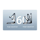 Yesido C98 360 Degree Adjustable Table Desk Mobile Phone Holder | Desktop Holder | Phone Tablet Holder - ستاند مكتبي - عالي الجودة - لجميع انواع الاجهزة