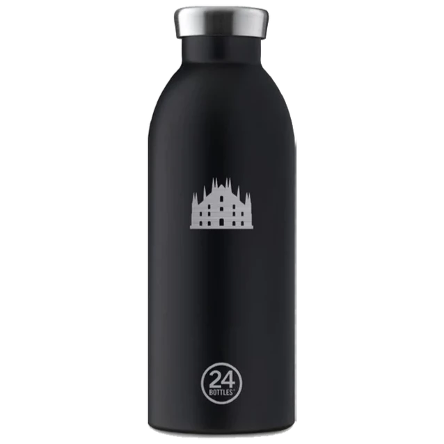 24Bottles Clima 500ml - Duomo Milano Black - Special Edition [F] - مطارة حافظة للحرارة