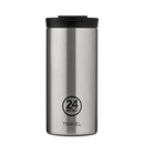 24Bottles Travel Tumbler 600ml - Steel [F] - كوب حافظ للحرارة - مناسب للسفر والرحلات