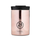 24Bottles Travel Tumbler 350ml - Rose Gold [F] - كوب حافظ للحرارة - مناسب للسفر والرحلات