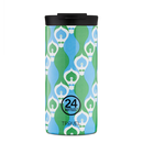 24Bottles Travel Tumbler 600ml - Green Blue [F] - كوب حافظ للحرارة - مناسب للسفر والرحلات