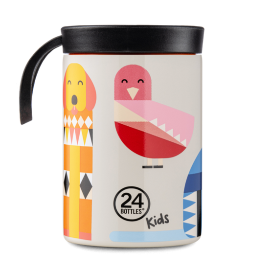 24Bottles Travel Tumbler 350ml - Best Friends [F] - كوب حافظ للحرارة - مناسب للسفر والرحلات