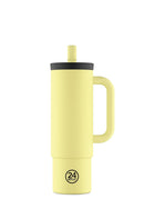 24Bottles - Straw Cup 800ml Citrus [F] - مطارة حافظة للحرارة