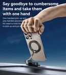 Yesido C218 360 Two-axis Rotation Strong Adhesion One-handed Access Rotate Magnetic Phone Holder - ستاند سيارة - ماغ سيف - دوران 360 درجه - مناسب لجميع انواع الاجهزة