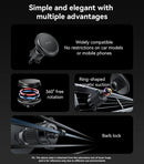 Yesido C252 360 Rotation Strong Magnetic Suction Barb Lock Air Outlet Magnetic Car Phone Holder - ستاند سيارة - فتحة تكييف - مغناطيس - دوران 360 درجه - مناسب لجميع انواع الاجهزة