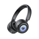 Yesido EP06 BT5.3 Colorful RGB Lighting Effects Kids Wireless Headphone - Black - سماعة رأس بلوتوث - للأطفال - يوسيدو - كفالة 12 شهر