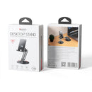 Yesido C300 360 Rotating Base Foldable Design Adjustable - Space Gray - ستاند مكتبي - عالي الجودة - دوران 360 درجة - لجميع انواع الاجهزة