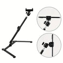 Tripod Cell phone Stander with LED Ring Light - ستاند تصوير - اضاءة مع حامل للهاتف