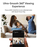 Eufy Indoor Cam E30 Pan & Tilt 4K -White [D] - كاميرا داخلية منزلية - يوفي انكر - كفالة 24 شهر