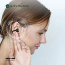 Green Lion Sonix Clip On Earbuds - Black - سماعة جرين لاين - بلوتوث - كفاله 12 شهر