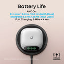Anker Soundcore Liberty 5 Pro Wireless Earbuds White [SH] سماعة انكر - بلوتوث - عزل ضوضاء متطور - مقاومة للماء - كفالة 18 شهر