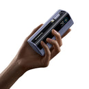 Baseus EnerGeek GR11 Power Bank with Retractable Cable 10000mAh 100W [D] بطارية متنقلة - بيسوس - سعة 10000 - عدد 1 سلك شاحن تايب سي - شاشة رقميه - قوة 100 واط - كفالة 24 شهر