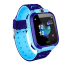 Smart Watch for Kids - Blue - [H] ساعة ذكية للأطفال  - تدعم شريحة الاتصال والتتبع