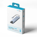 Pawa 7IN1 USB-C HUB WITH 4K HDMI - وصلة تايب سي - 7 في 1 - لاجهزة الايباد برو والماك بوك - متعددة الاستخدام - كفالة 12 شهر
