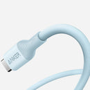 Anker 544 USB-C to USB-C Cable 140W (Bio-Based) - 0.9m - Blue [D] - سلك شحن - انكر - تايب سي الى تايب سي - طول 90 سم - قوة 140 واط - كفالة 18 شهر