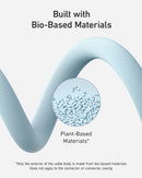 Anker 544 USB-C to USB-C Cable 140W (Bio-Based) - 0.9m - Blue [D] - سلك شحن - انكر - تايب سي الى تايب سي - طول 90 سم - قوة 140 واط - كفالة 18 شهر