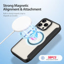 DUX DUCIS Skin X Pro Series Folio Case with MagSafe - Black - كفر 2 في 1 - حماية عالية + محفظة + ماغ سيف