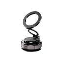 Pawa Vacuum Magnetic Suction Mount With 360° Rotation - Black - ستاند سيارة مناسب لجميع انواع الاجهزة - شفط بدون شحن - دوران 360 درجة - ماغ سيف