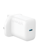 Anker 312 Charger 20W - White [D] - شاحن حائط - انكر - تايب سي - قوة 20 واط - كفالة 18 شهر