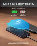 Anker PowerCore Slim 10000 -Black [D]- بطارية متنقلة - انكر - سعة 10 آلاف ملي امبير - قوة 12 واط - كفالة 18 شهر