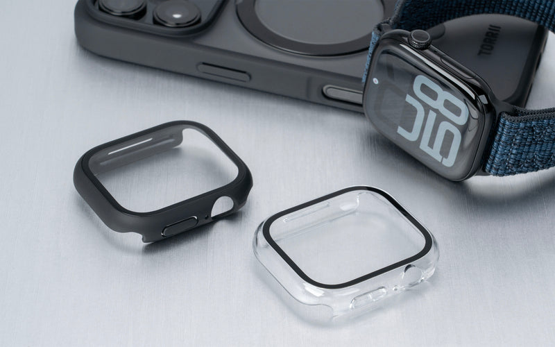TORERO for Apple Watch Series 10 - 42mm / 46mm - كفر + حماية شاشة - ساعة الابل واتش الجيل العاشر