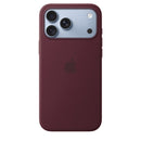 Apple Silicone Case with MagSafe for iPhone 18 Pro Max Burgundy [N] - كفر ايفون 18برو/18برو ماكس  مع ماجسيف
