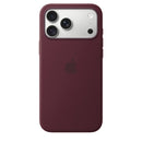 Apple Silicone Case with MagSafe for iPhone 18 Pro Max Burgundy [N] - كفر ايفون 18برو/18برو ماكس  مع ماجسيف