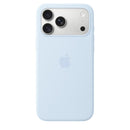 Apple Silicone Case with MagSafe for iPhone 18 Pro Max Crisp Blue [N] - كفر ايفون 18برو/18برو ماكس  مع ماجسيف
