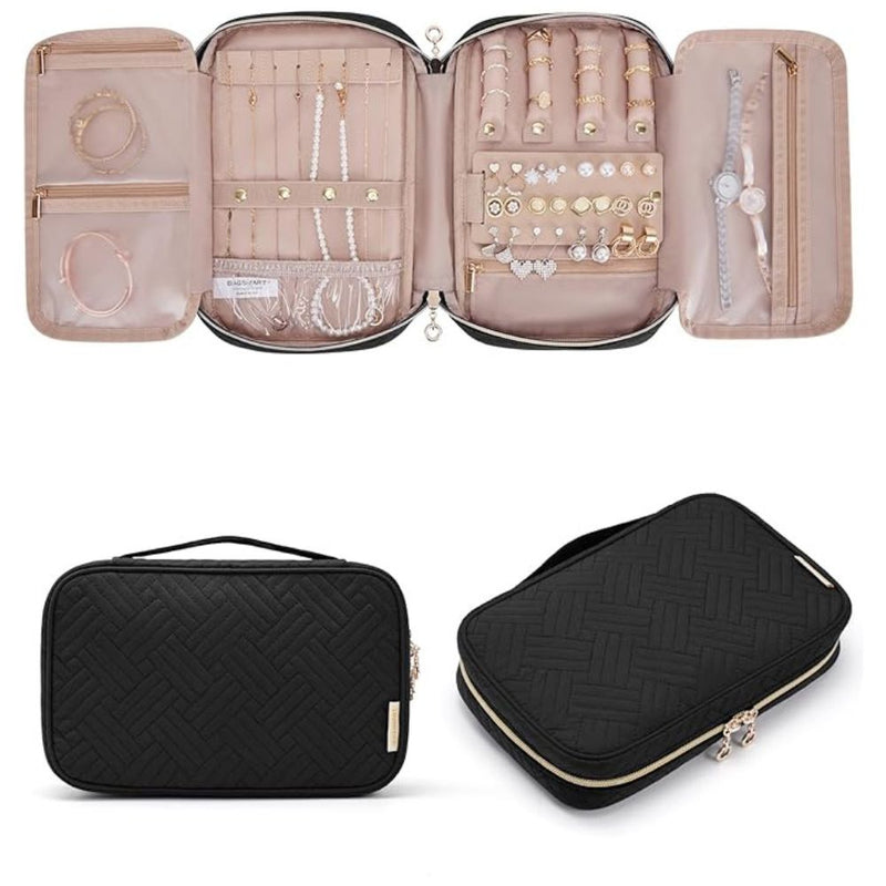 Bagsmart Belle Jewelry Organizer [C] حقيبة سفر منظمة - حجم صغير - سعة كبيرة - مقاومة لرذاذ الماء