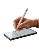 BlueOn Universal Active Stylus Pen with Palm Rejection & USB-C Charging - White [O] - قلم الكتروني - لجميع انواع أجهزة الأيباد - كفالة 12 شهر