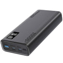 Promate 20W PD Dual USB-C and 22.5W USB-A Ports Power Bank 20000mAh Black [BO] - بطارية متنقلة + منفذين تايب سي + منفذ للشحن السريع - سعة 20000ملي أمبير - كفالة 12 شهر