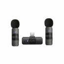 BOYA Ultracompact 2.4Ghz Wireless Microphone System for Type-C devices (2TX+1RX) [C] - مايكروفون للتصوير - عدد 2 ميكروفون - منفذ شحن تايب سي - بويا - كفالة 12 شهر